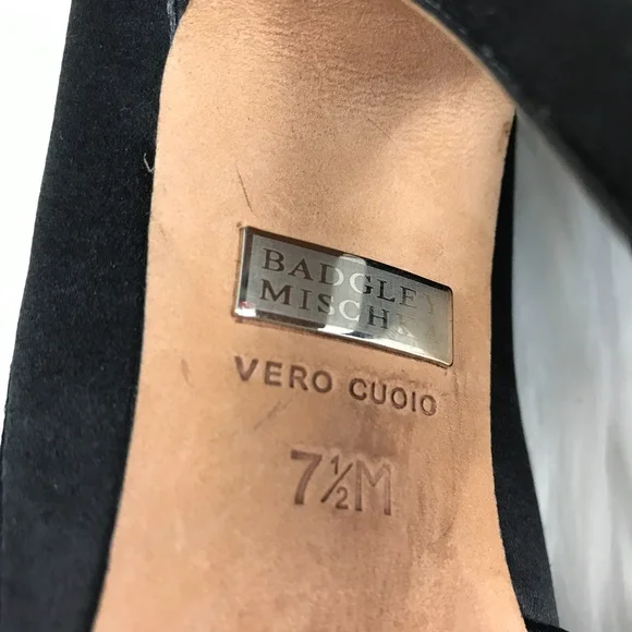 Badgley Mischka Peep Toe Heels - Picture 8 of 8